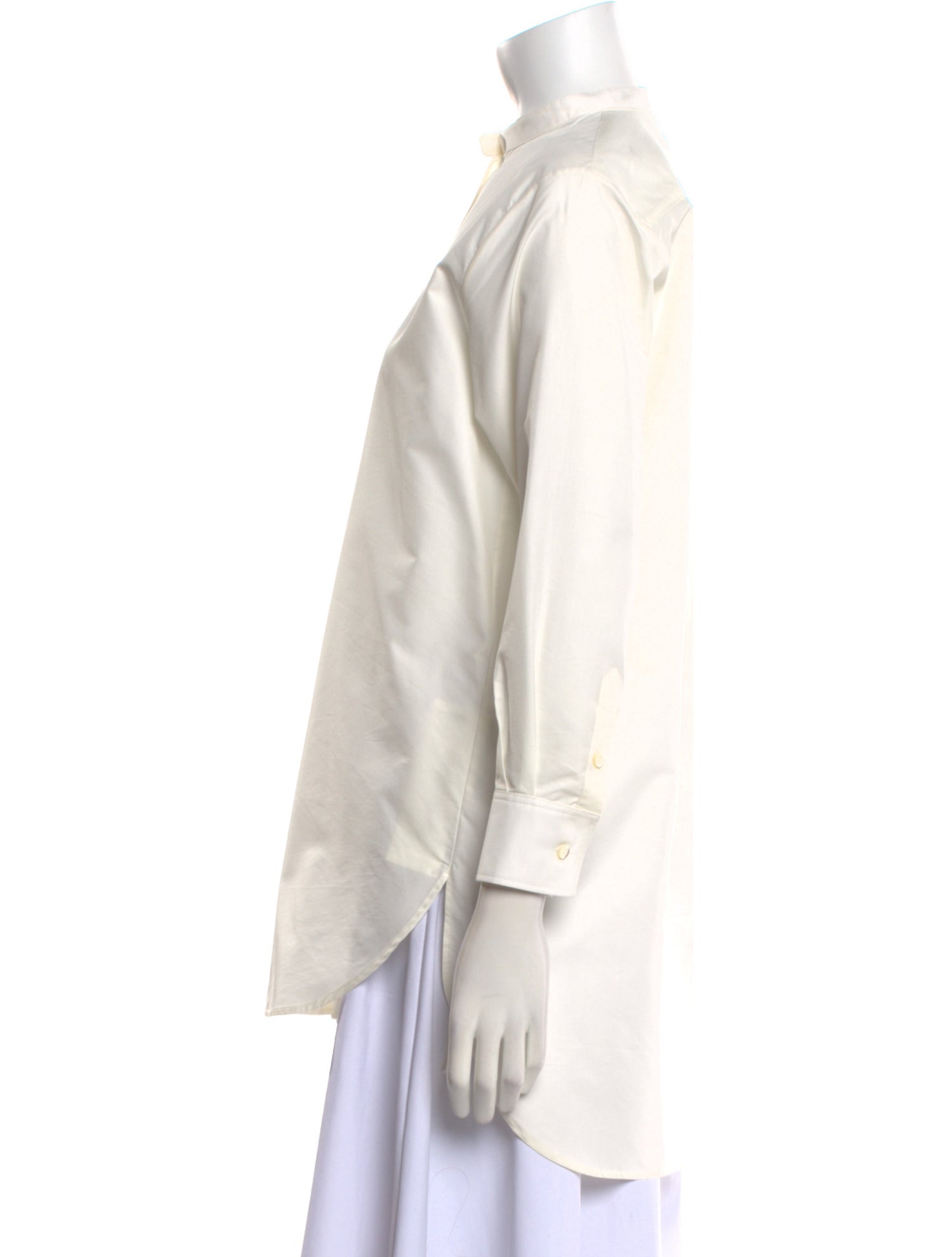 Christian Dior 2023 Floral Print Button-Up Top