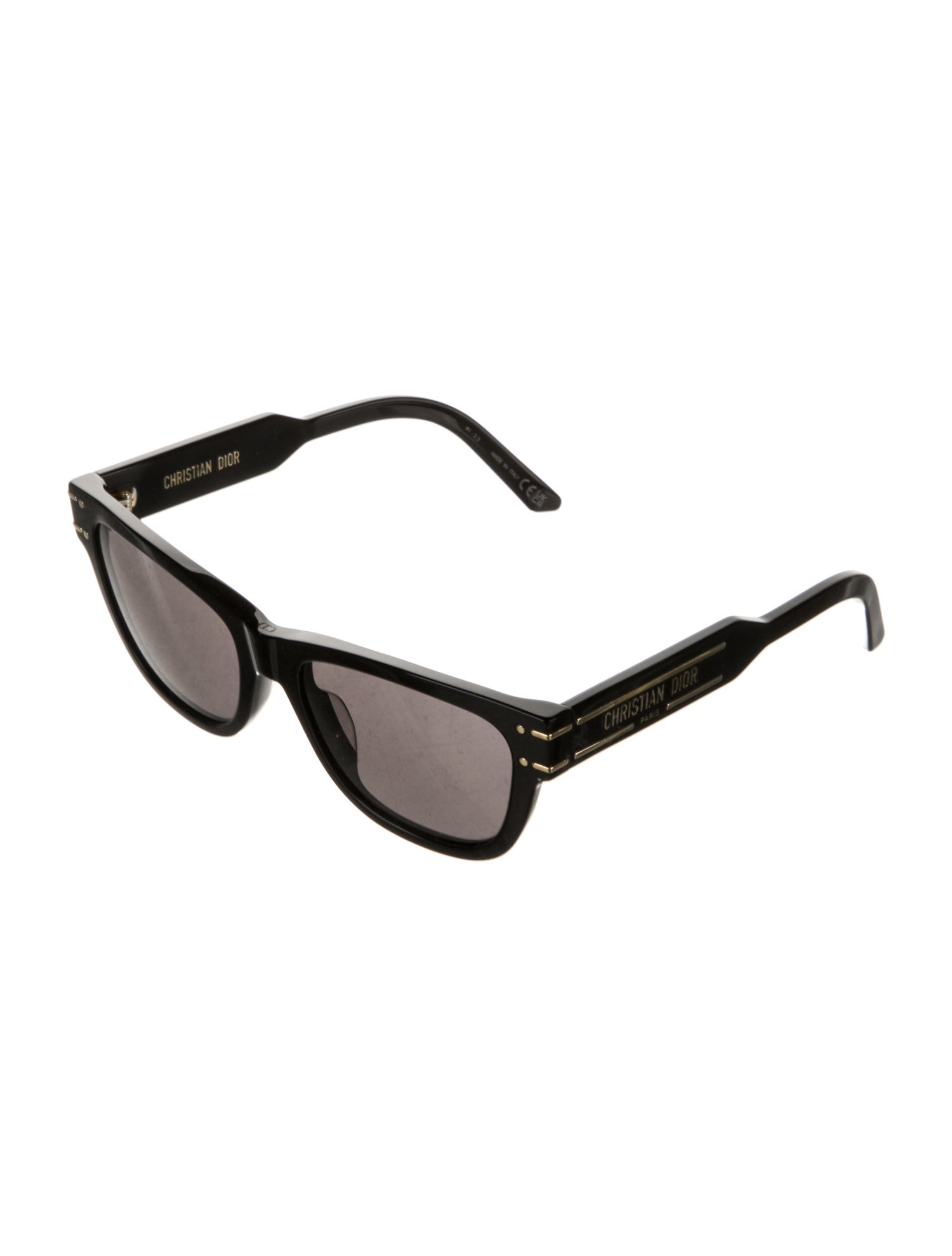 Christian Dior Wayfarer Tinted Sunglasses