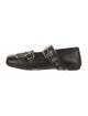 Christian Dior Punk Leather Mary Jane Flats