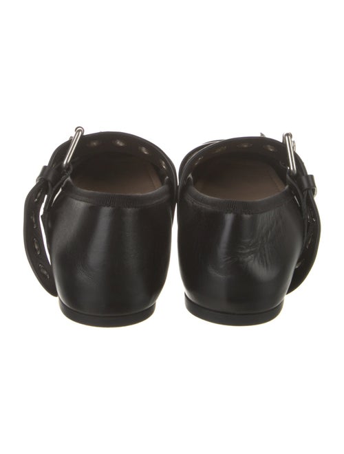 Christian Dior Punk Leather Mary Jane Flats