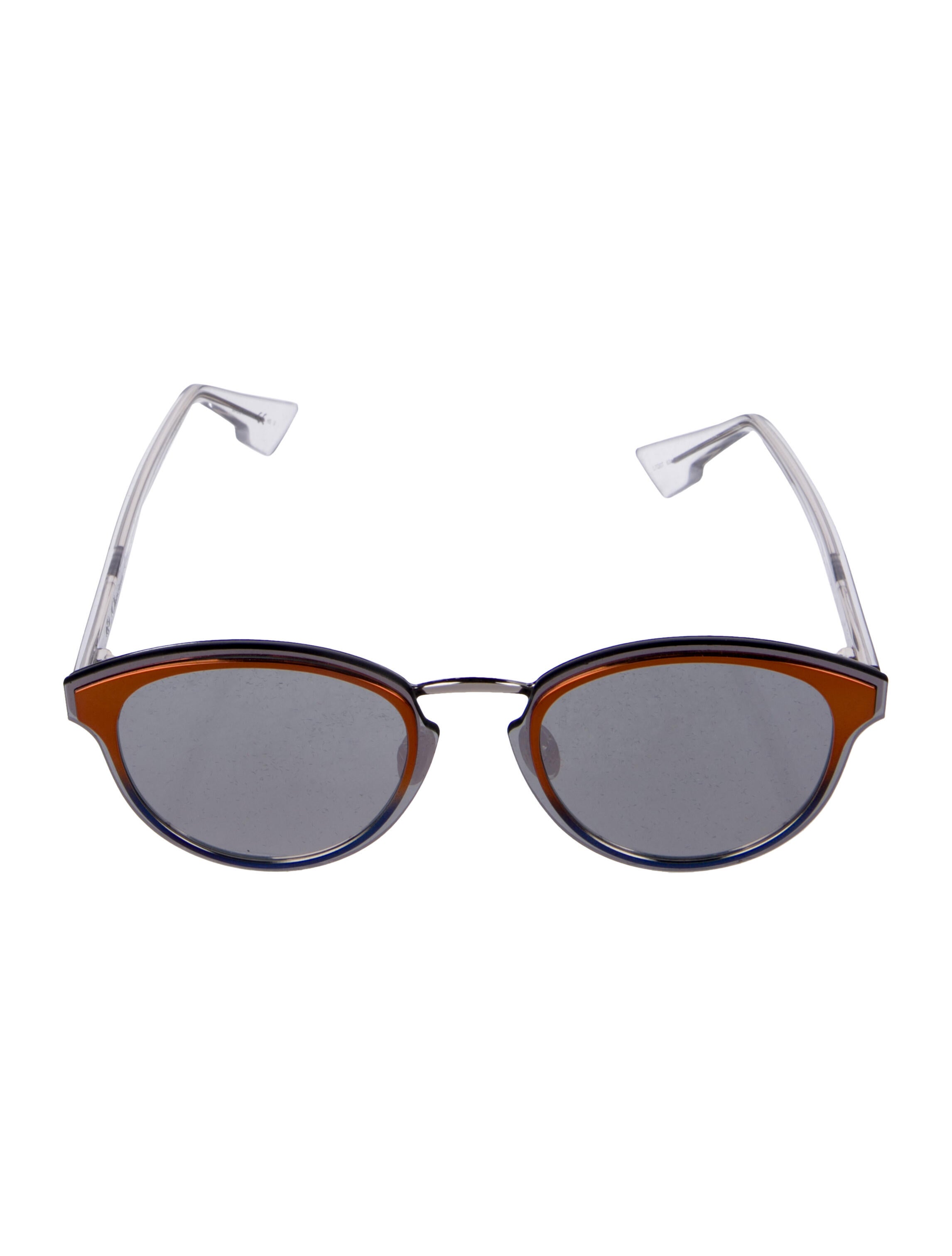Christian Dior Round Mirrored Sunglasses