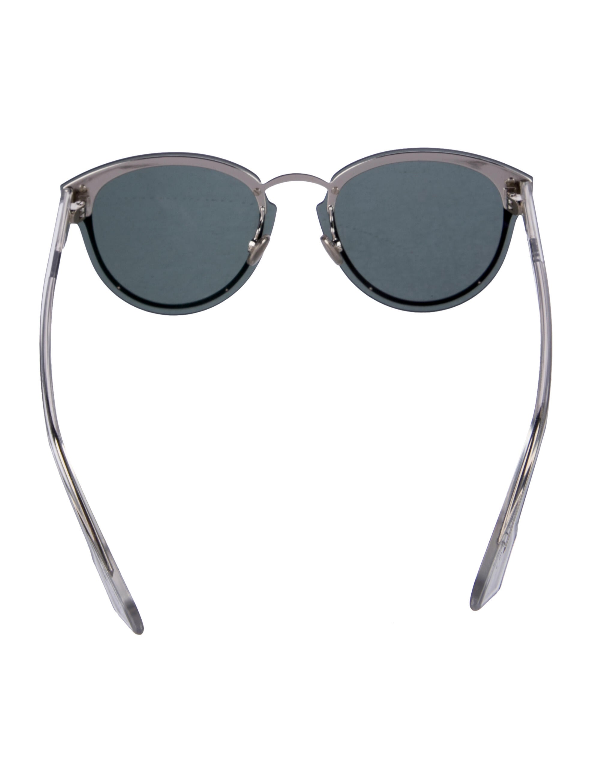 Christian Dior Round Mirrored Sunglasses