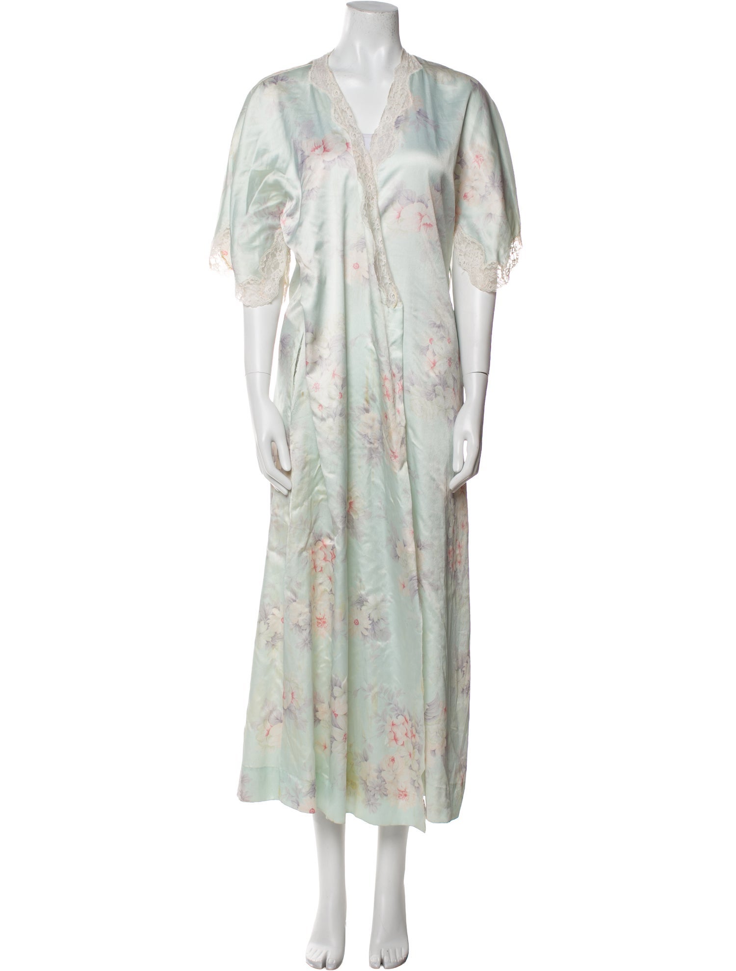 Christian Dior Floral Print Robe