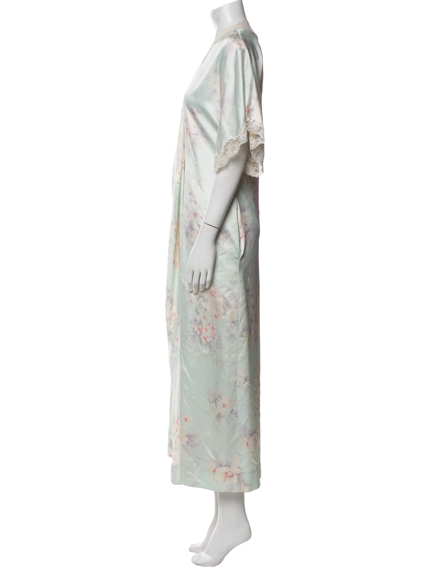Christian Dior Floral Print Robe