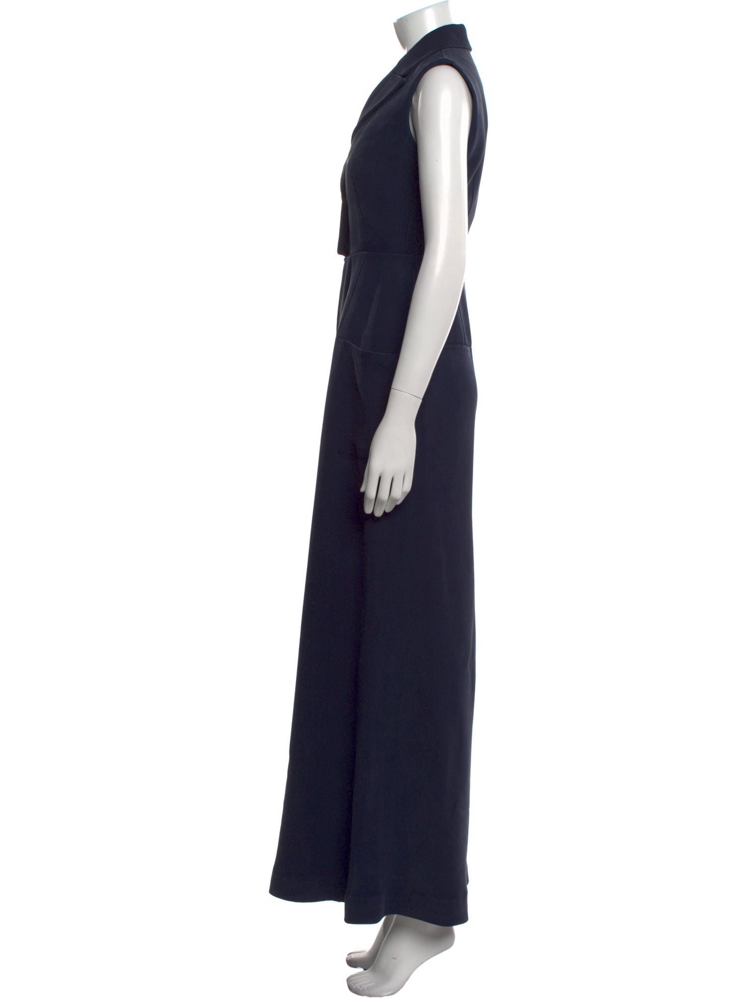 Christian Dior Silk V-Neck Jumpsuit