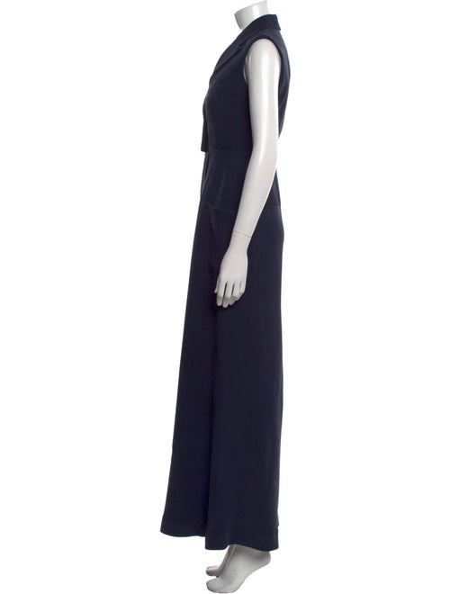 Christian Dior Silk V-Neck Jumpsuit