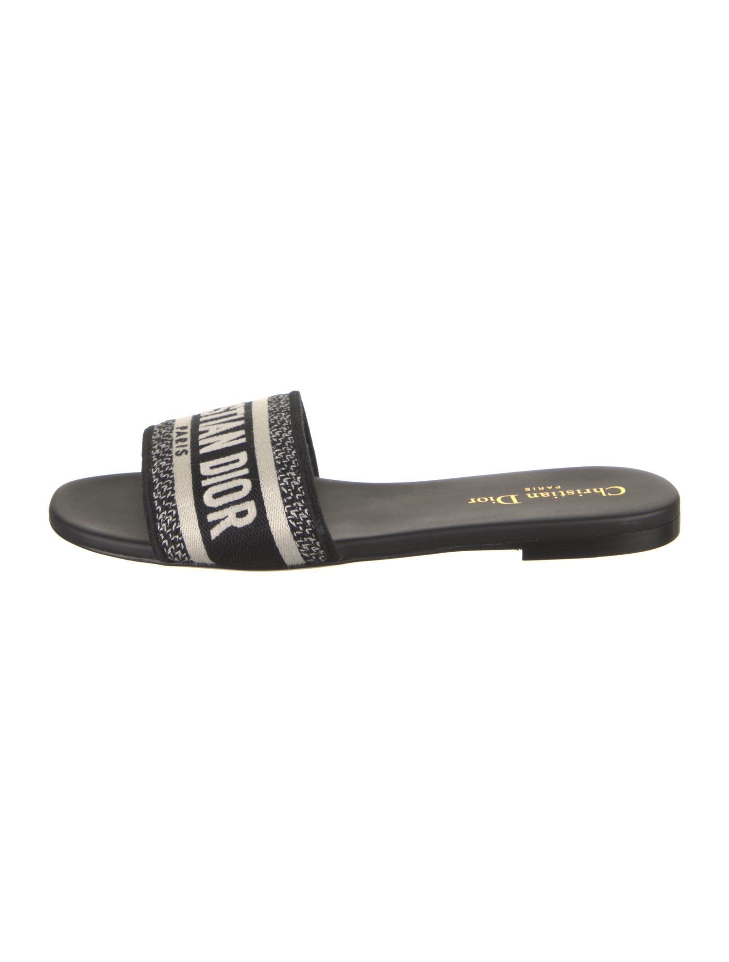 Christian Dior Graphic Print Slides