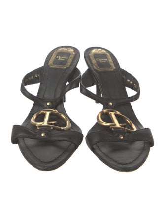 Christian Dior Leather Slides