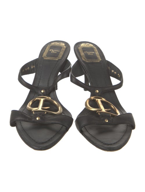 Christian Dior Leather Slides