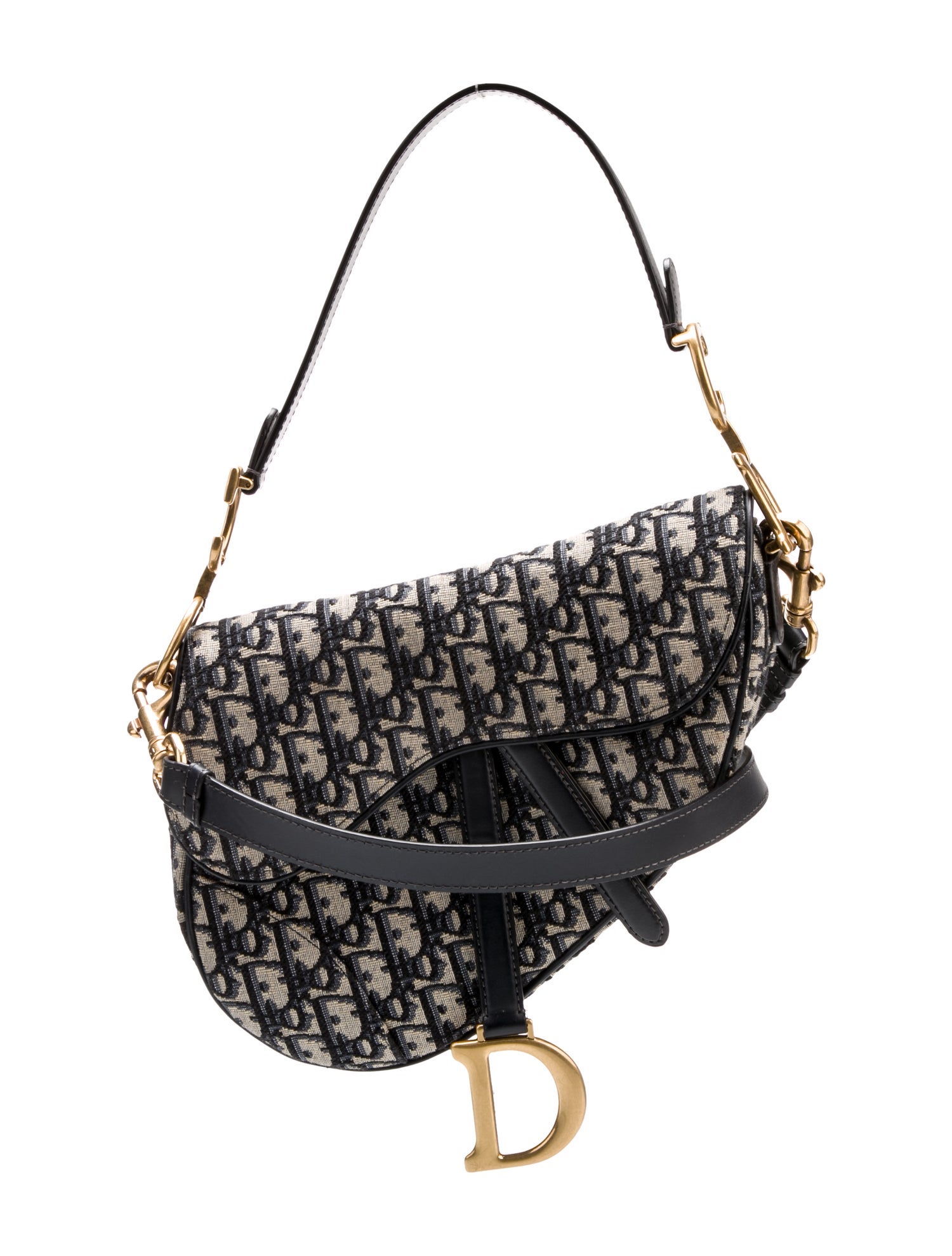 Christian Dior Oblique Jacquard Saddle 2022