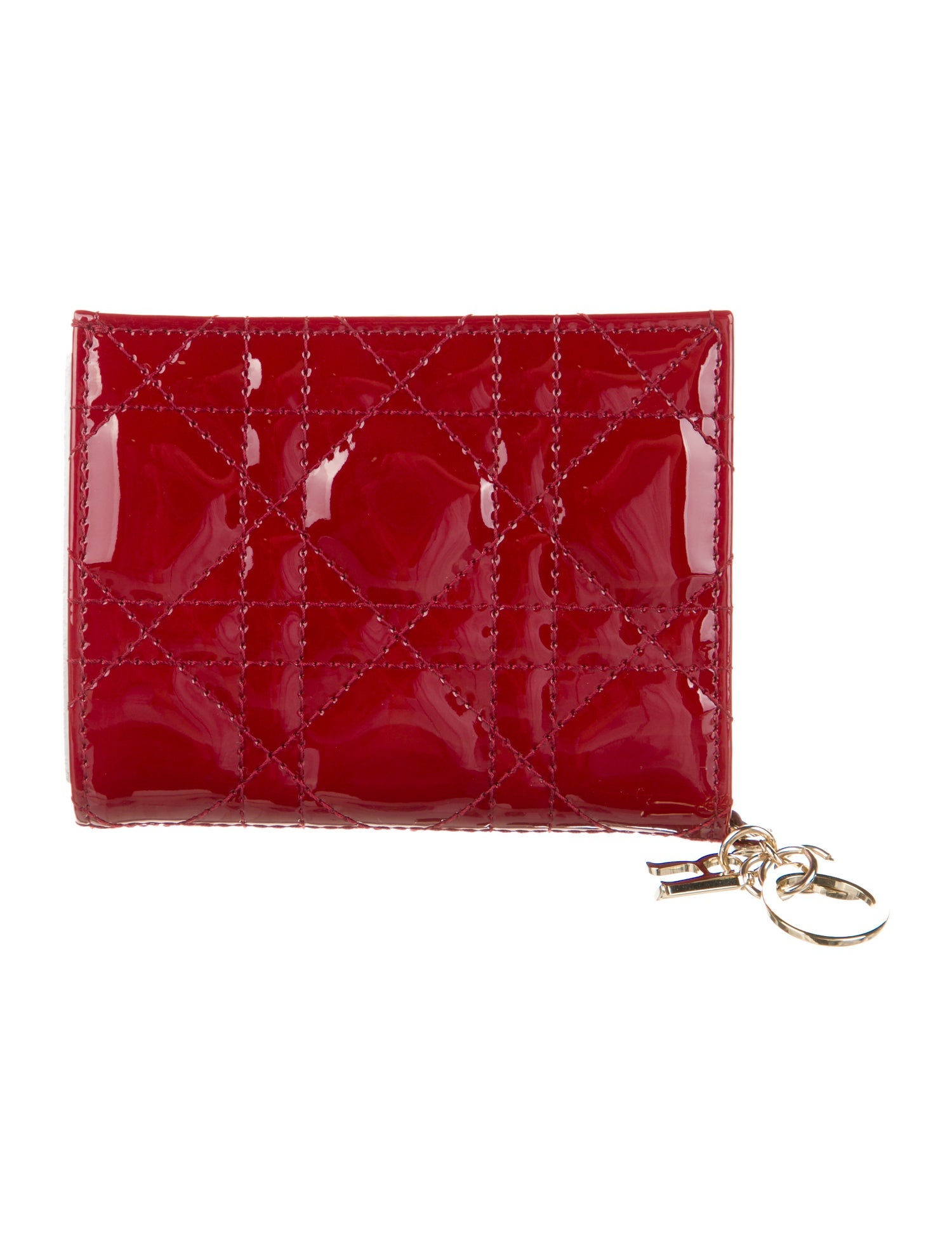 Christian Dior 2023 Patent Leather Wallet