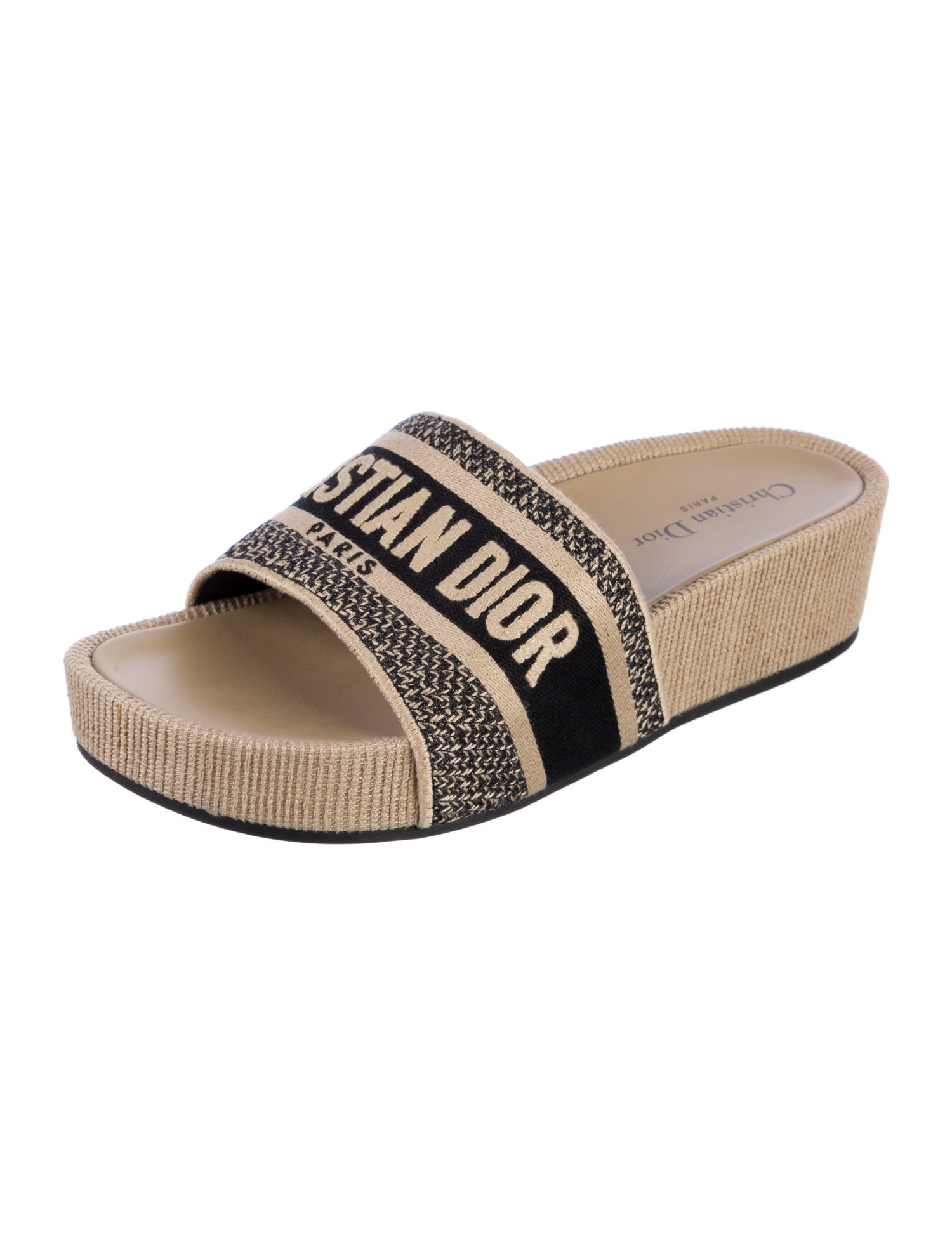 Christian Dior Printed Slides