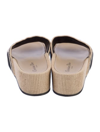 Christian Dior Printed Slides