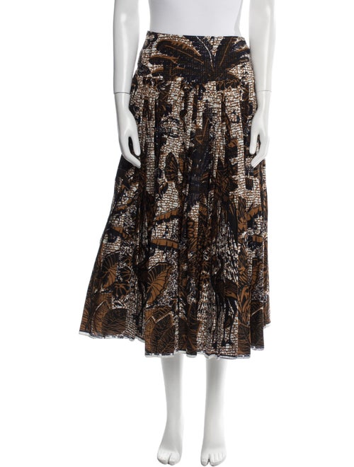 Christian Dior Printed Midi Length Skirt