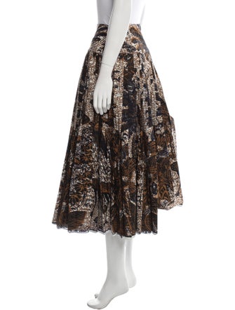 Christian Dior Printed Midi Length Skirt