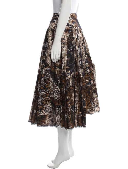 Christian Dior Printed Midi Length Skirt