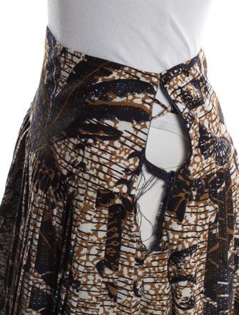 Christian Dior Printed Midi Length Skirt
