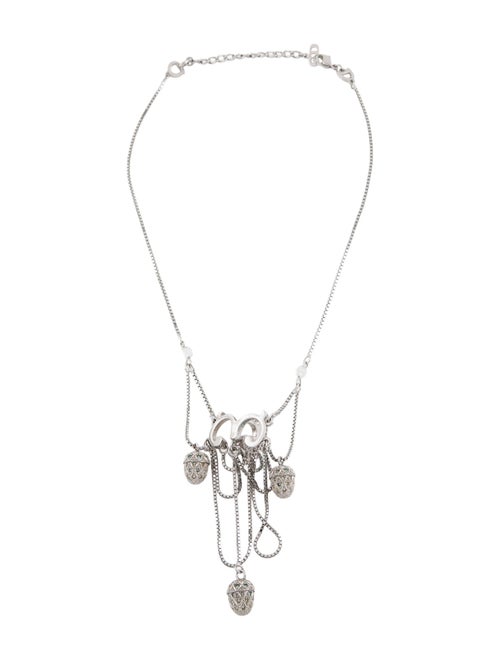 Christian Dior Crystal Pendant Necklace