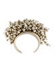 Christian Dior Faux Pearl Mise En Dior Cuff Bracelet