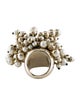 Christian Dior Faux Pearl Mise En Dior Cocktail Ring