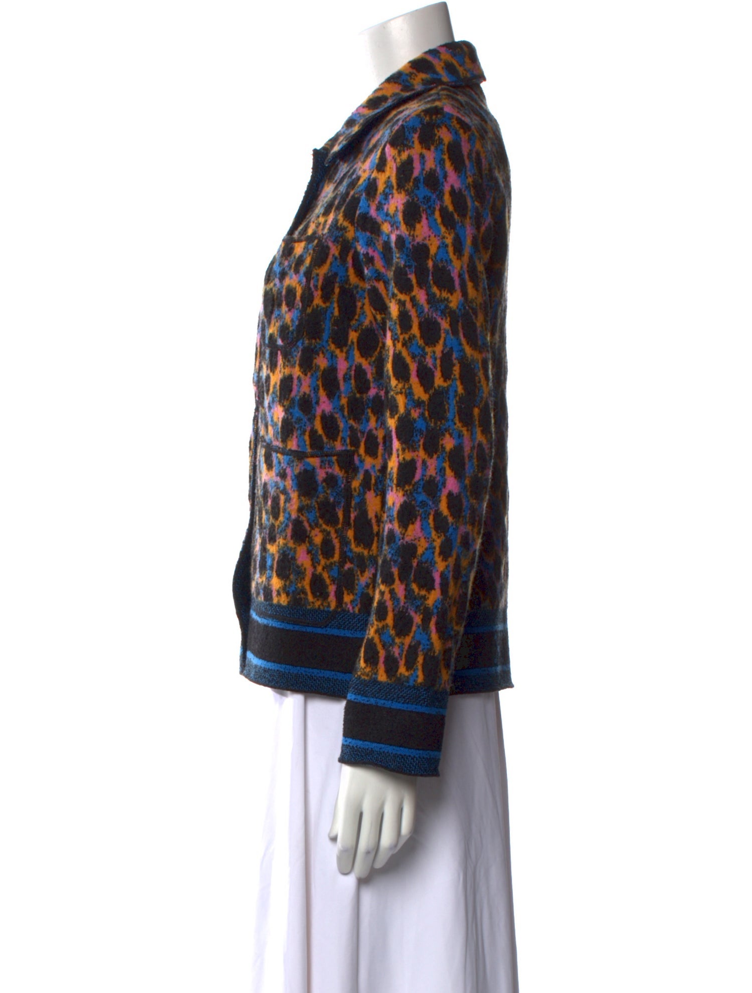 Christian Dior Virgin Wool Printed Sweater