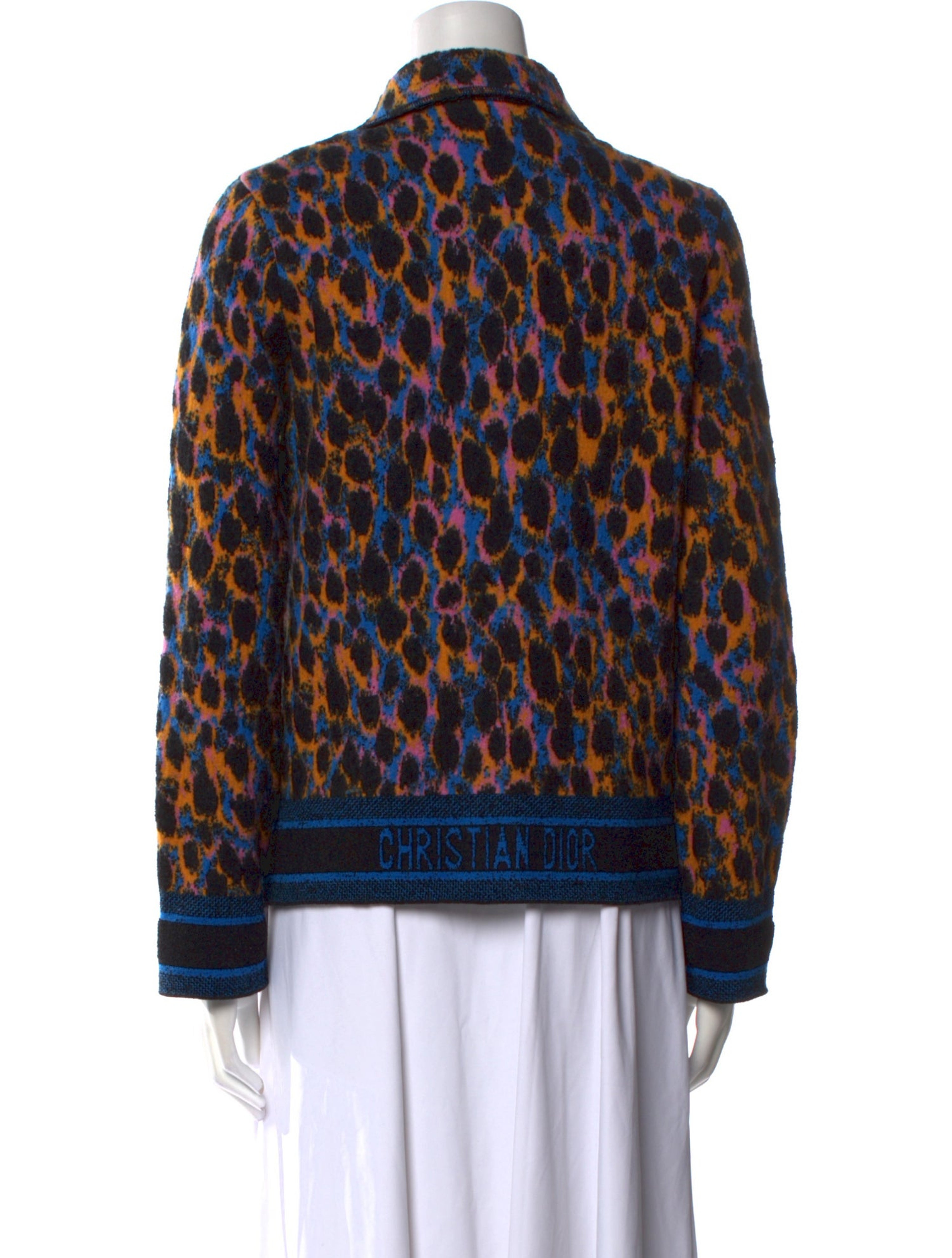 Virgin Wool Printed Sweater