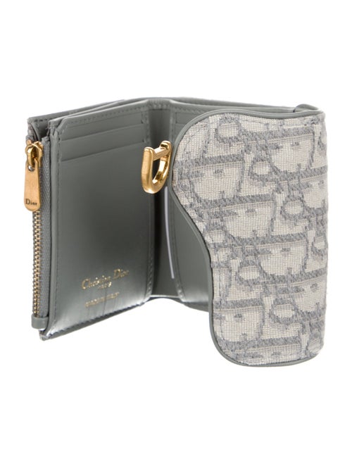 Christian Dior 2024 Medium Saddle Wallet