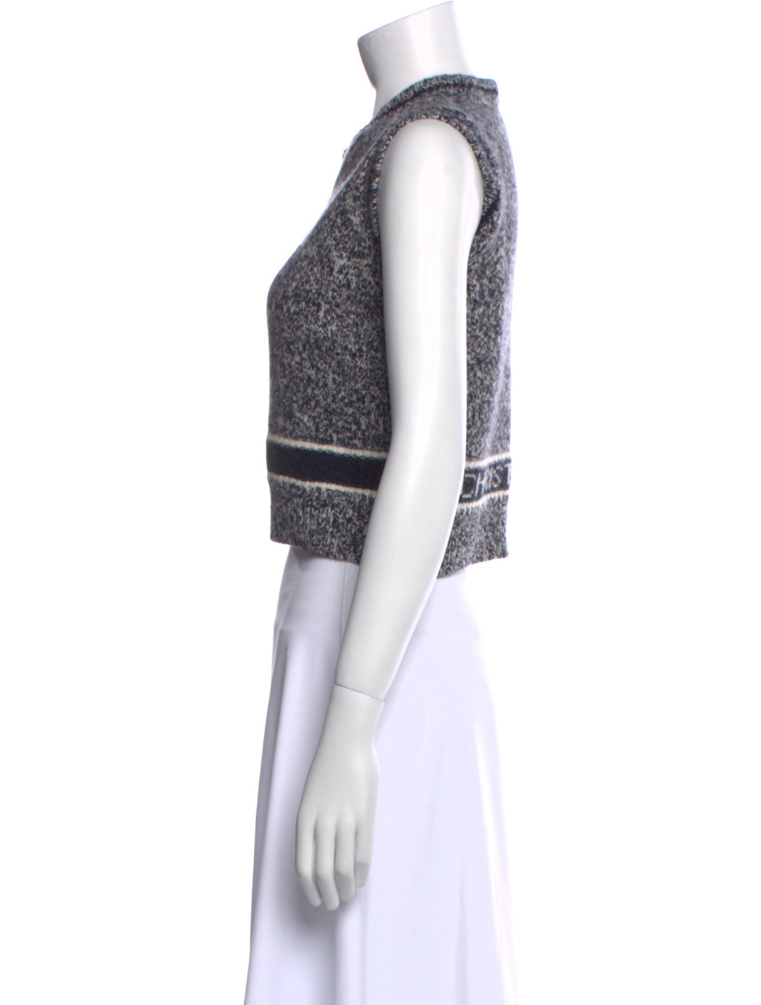 Christian Dior Wool Striped Sweater