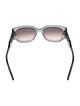 Christian Dior Oversize Gradient Sunglasses