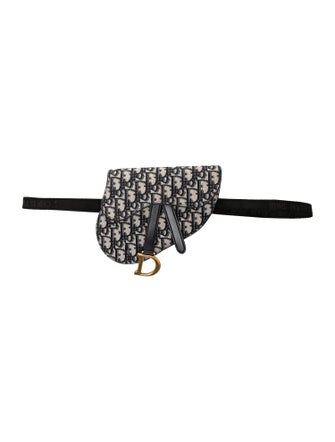 Christian Dior Oblique Jacquard Saddle