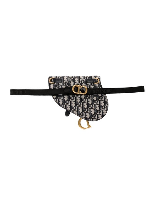 Christian Dior Oblique Jacquard Saddle