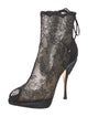 Christian Dior Lace Lace Pattern Boots