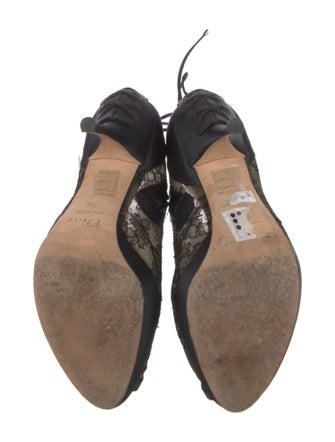 Christian Dior Lace Lace Pattern Boots