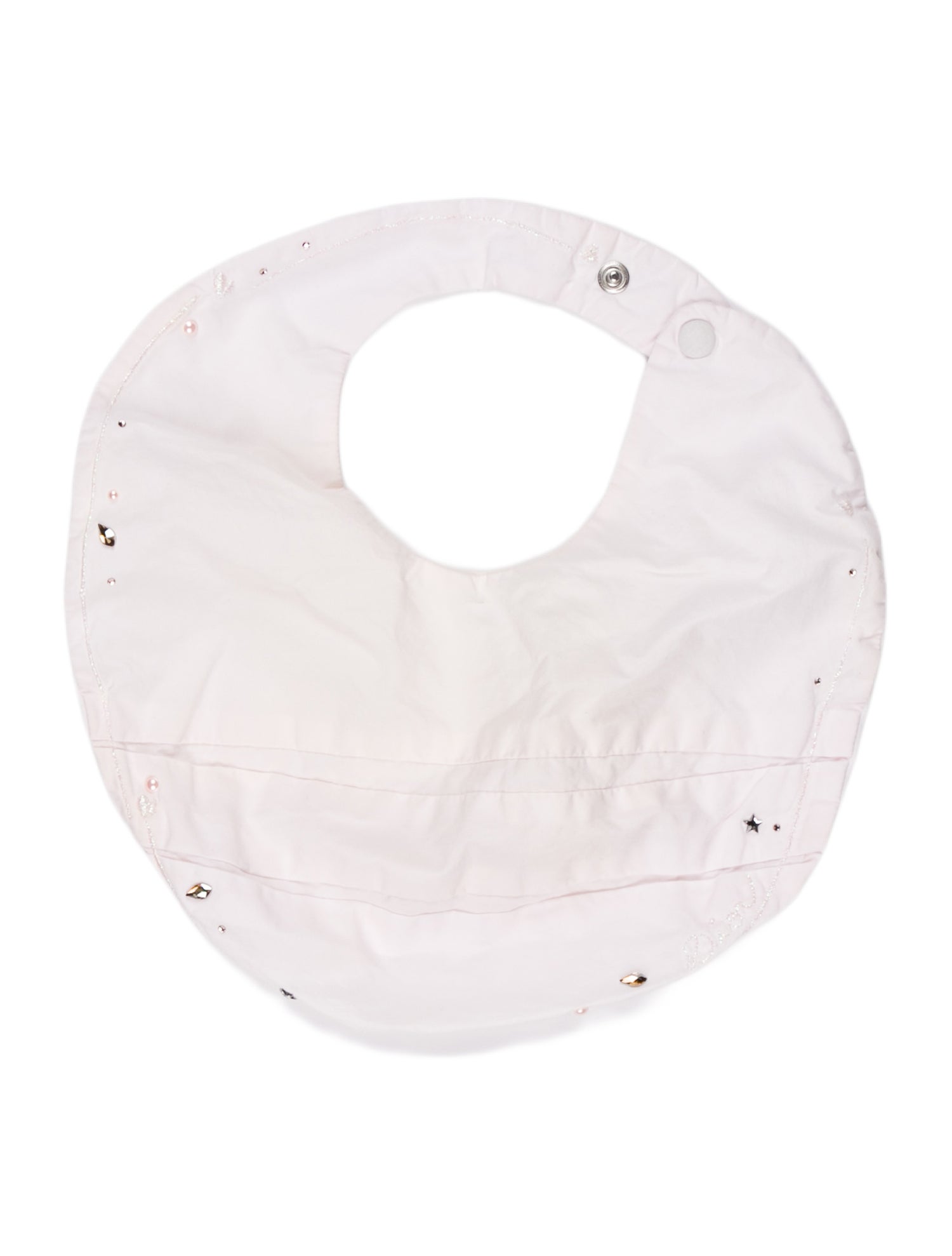 Baby Dior Infants' Crystal Embellished Baby Bib