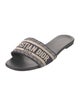 Christian Dior Dway Leather Slides