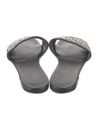 Christian Dior Dway Leather Slides