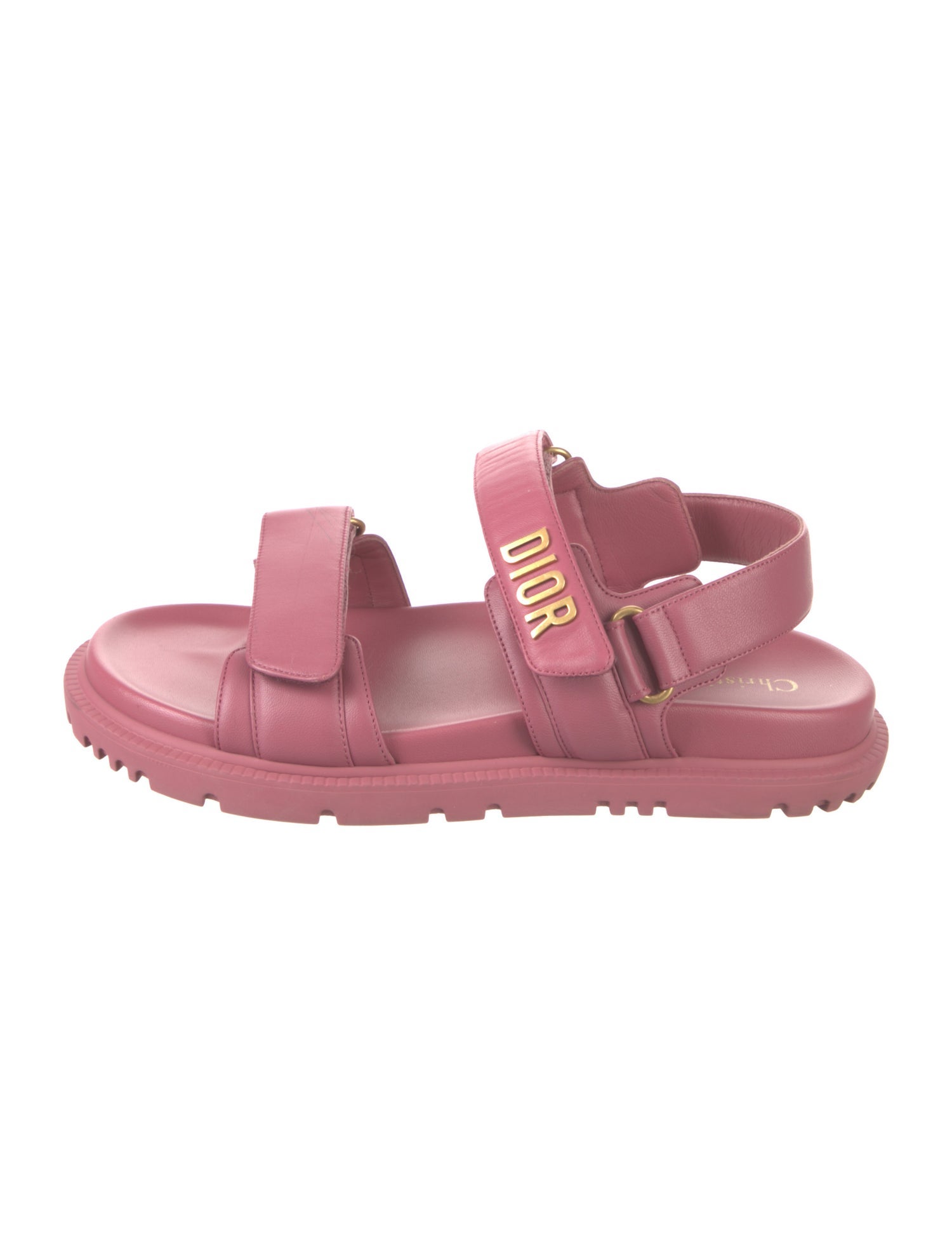 Christian Dior 2021 Leather Slingback Sandals