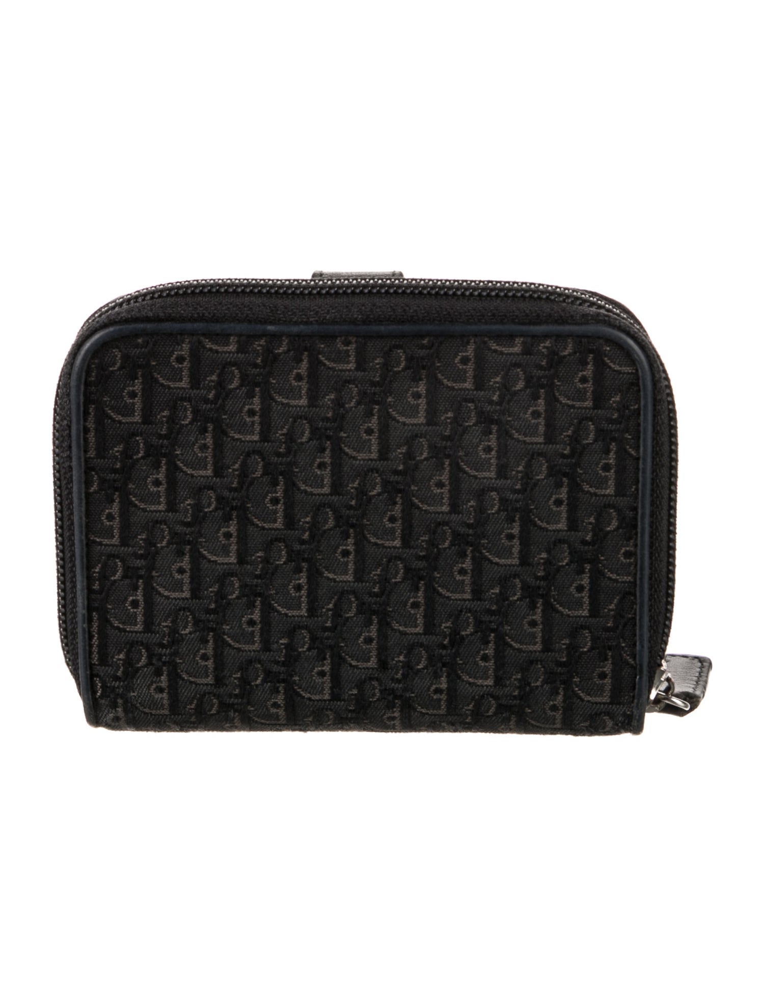 Christian Dior 2002 Diorissimo Pattern Compact Wallet