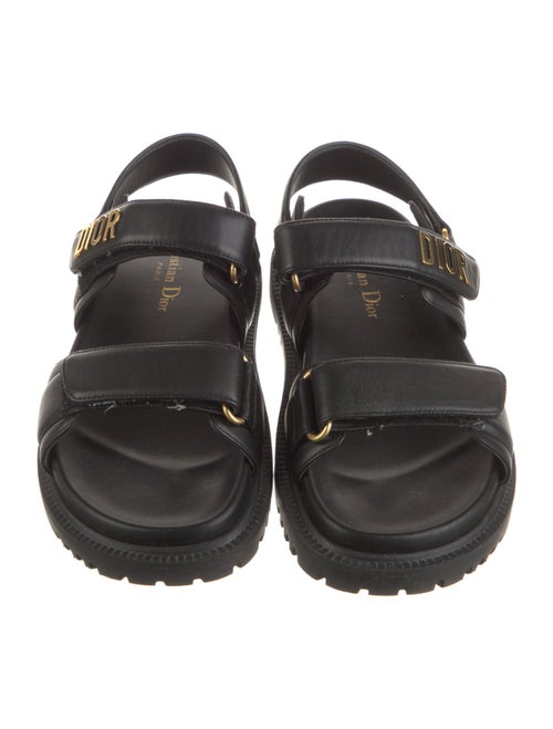 Christian Dior Leather Slingback Sandals