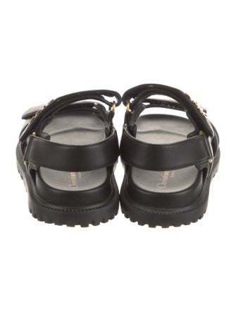 Christian Dior Leather Slingback Sandals