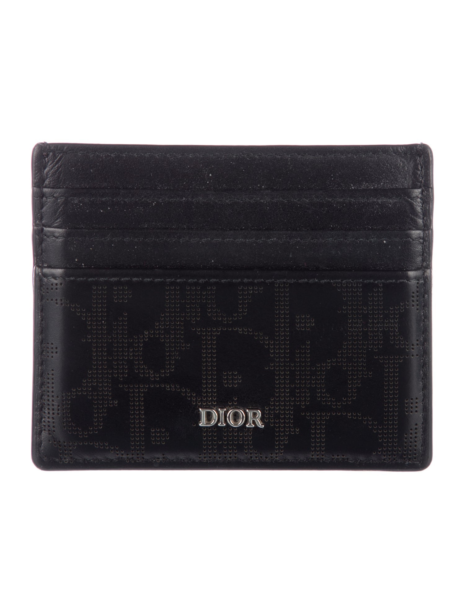DIOR MEN 2022 Leather Card Holder