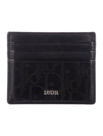 DIOR MEN 2022 Leather Card Holder