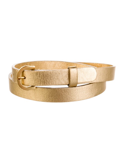 Christian Dior Skinny Leather Belt