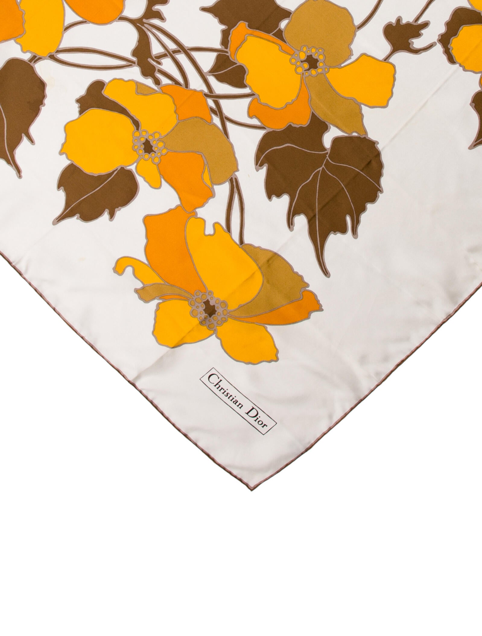 Christian Dior Silk Vintage Scarf