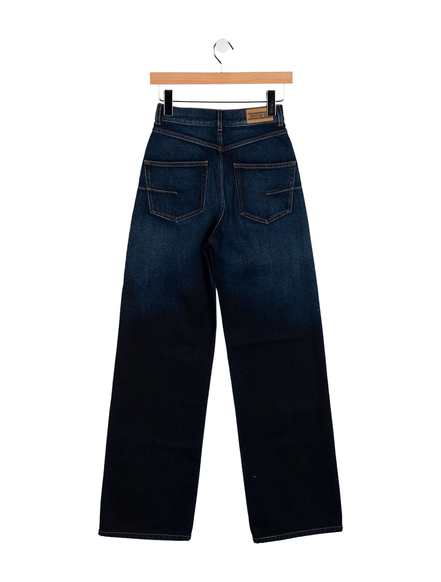 Christian Dior High-Rise Wide Leg Jeans