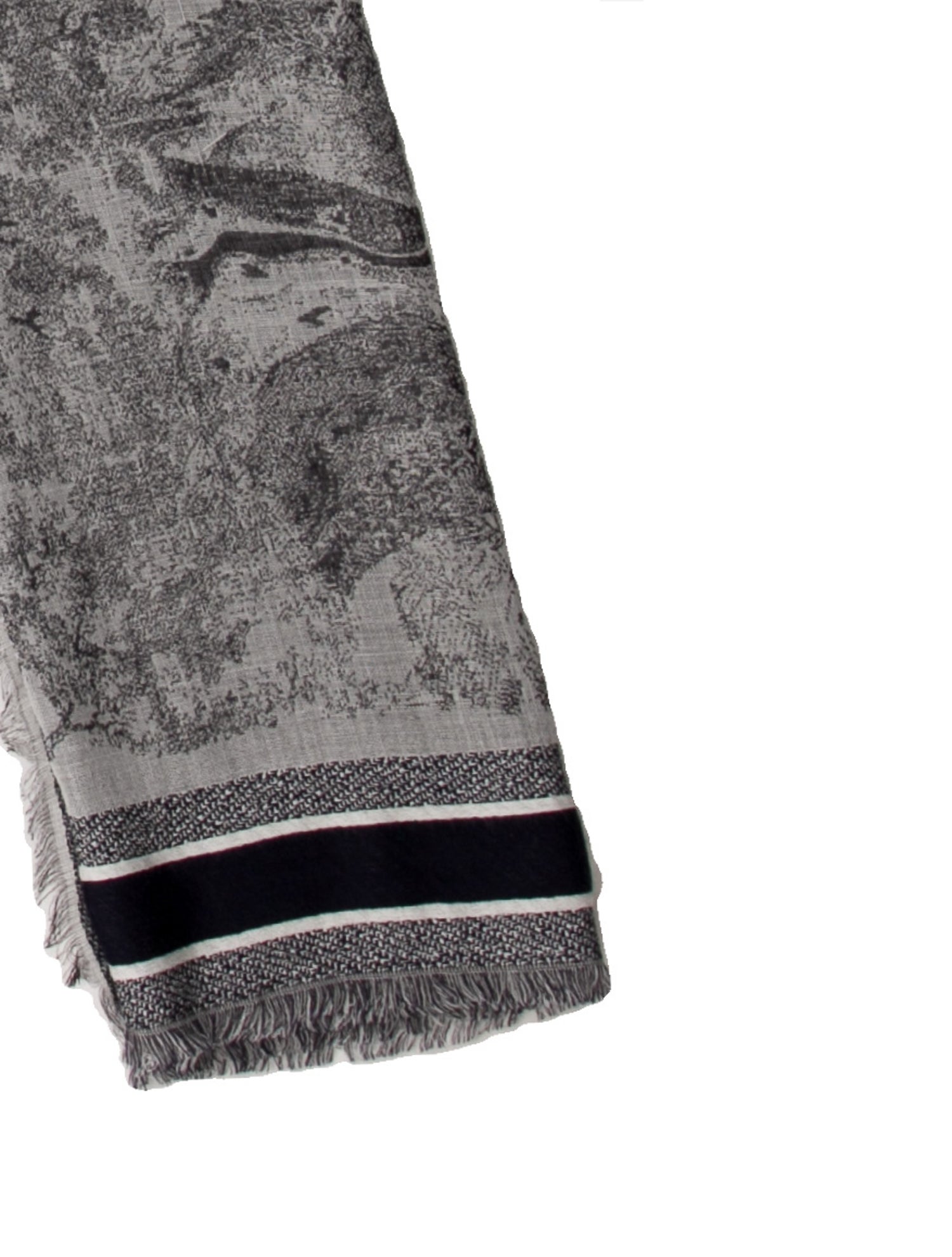 Christian Dior Wool Printed Scarf
