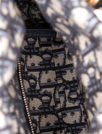 Christian Dior Oblique Jacquard Lady Dior Mini 2022