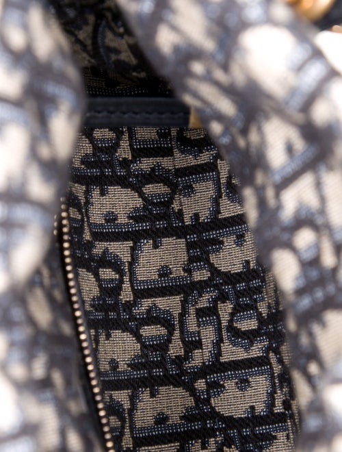 Christian Dior Oblique Jacquard Lady Dior Mini 2022