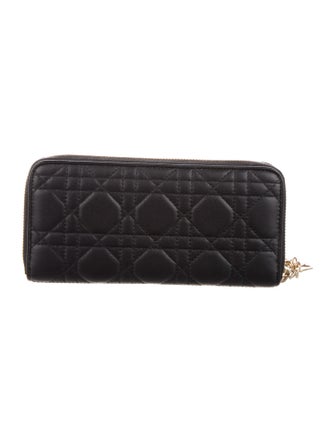 Christian Dior 2023 Lady Dior Continental Wallet