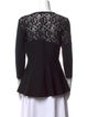 Christian Dior Wool Crew Neck Blouse
